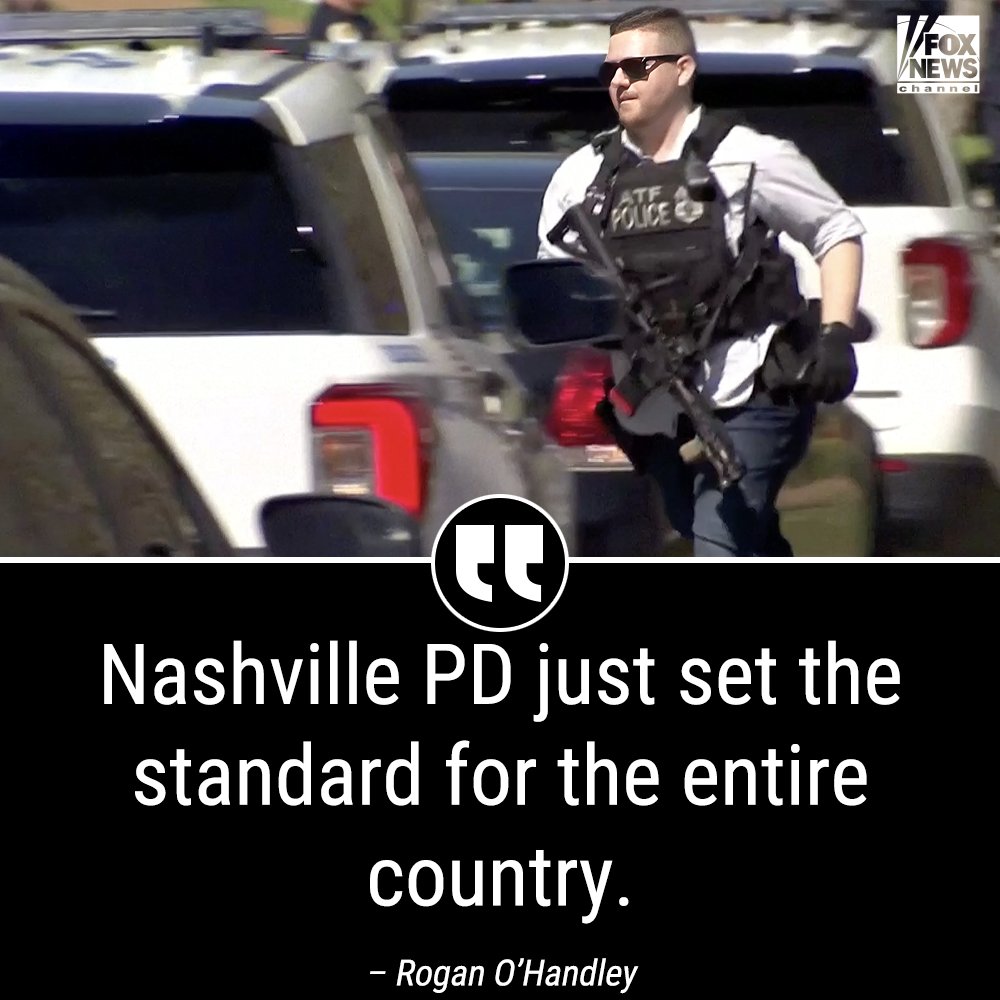 FoxNews's tweet image. &apos;COPS RUSHED IN&apos;: With lives on the line, Instagram influencer DC Draino points out how heroic officers ran into the gunfire without hesitation to take down the killer at a Christian school in just minutes.