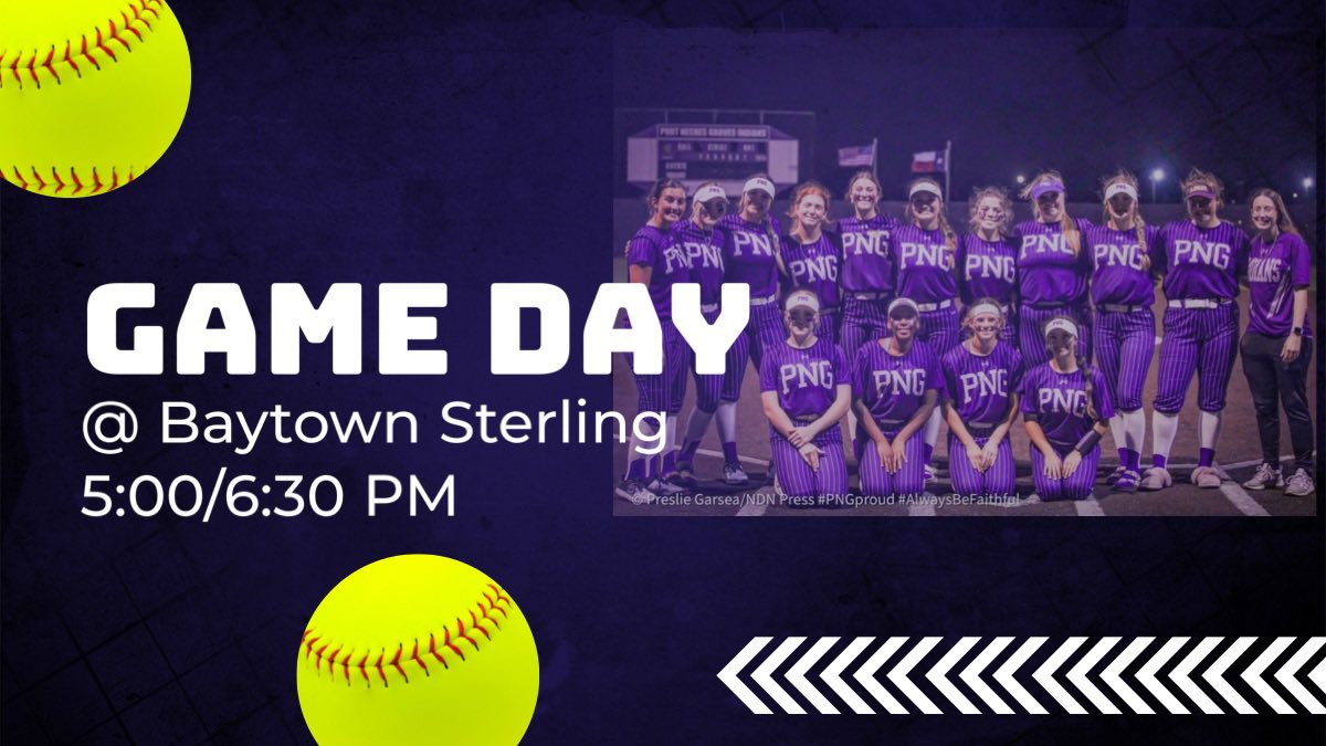 ‼️It’s Game day‼️ Your Indians hit the road again to take on Baytown Sterling!! #AlwaysBeFaithful #IndianNation #PNGPride