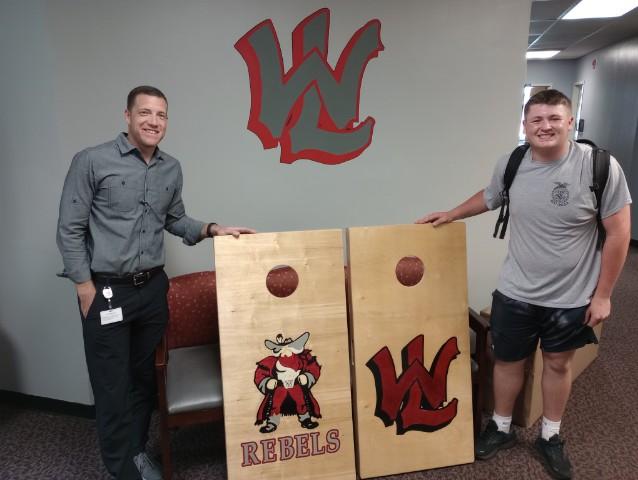 wlincolnhs's tweet photo. Thank you to several local anonymous businesses for our beautiful new sets of WL cornhole boards donated to our new West Lincoln Cornhole Team! #givingcommunity #westisbest #intentional https://t.co/bVCjSctYG5