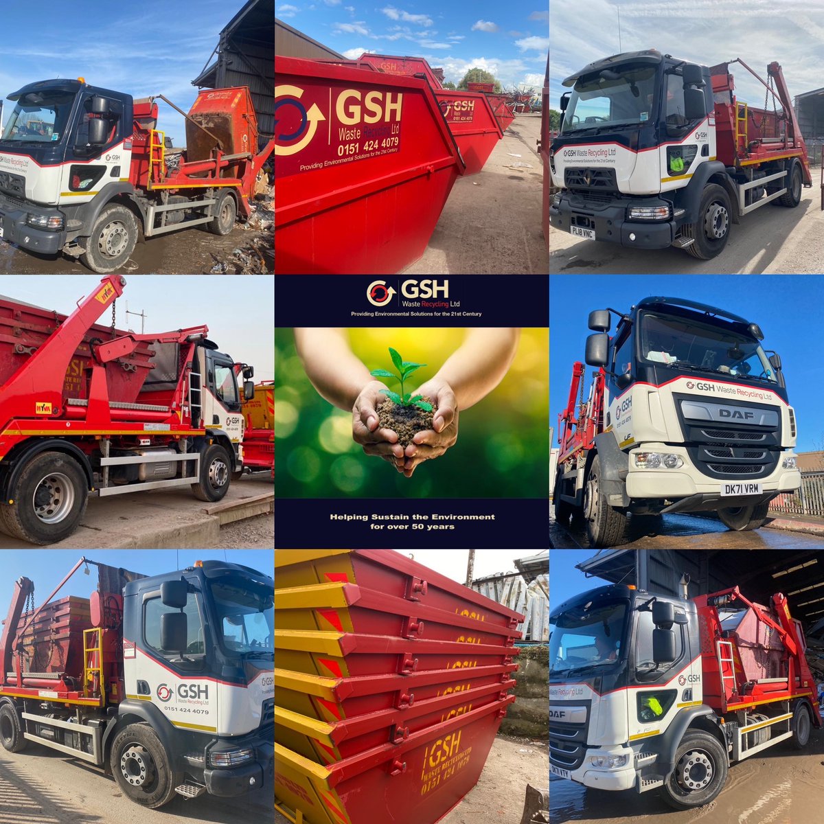 Busy start to the week here at GSH
We have skips available from Tomorrow!  
Book skiphire online 📲💻
gshskips.co.uk 👍🏼