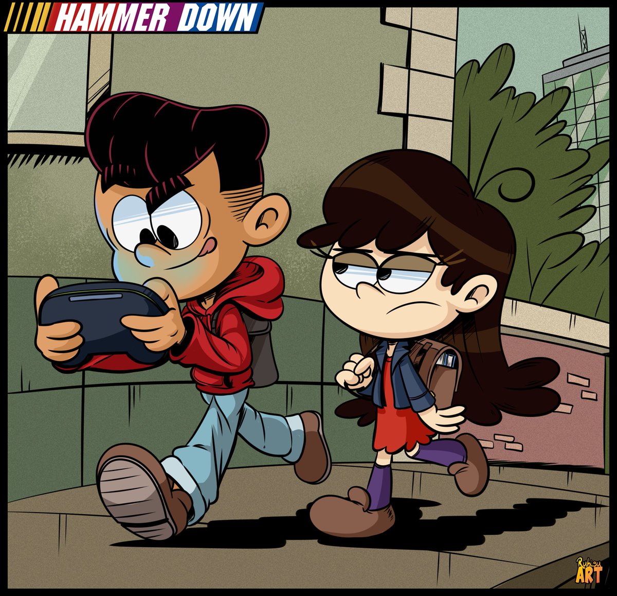 Definitive design of Hammer Down Carl and Adelaide
Carl age: 11
Adelaide age: 9

#TheCasagrandes #AdelaideChang #CarlCasagrande #CartoonArt