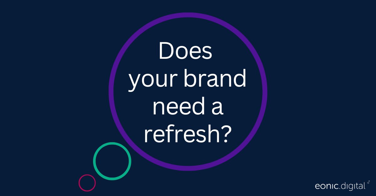 "A good brand should showcase your business’ expertise and strength instantly."

Our Lead Designer Victoria discusses what to consider if you feel your brand could benefit from an overhaul.

eonic.digital/Insights/

🔵🟣🟠🟢

#webdesign #brandidentity #digitalartwork