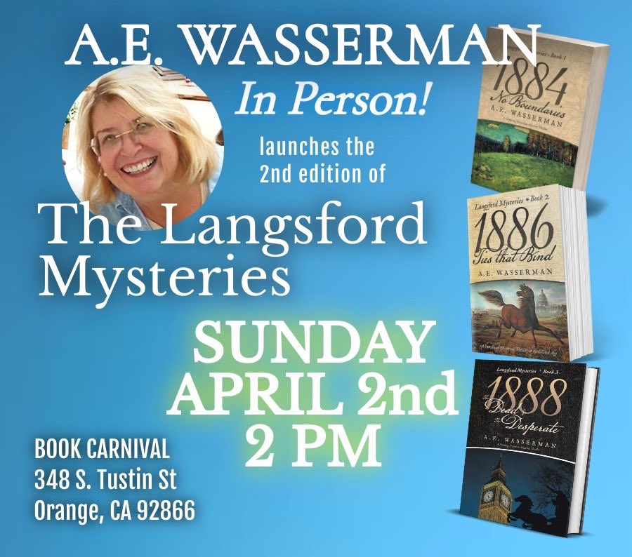 AEWasserman's tweet photo. The launch of the 2nd edition of this international favorite: The Langsford Mysteries. https://t.co/7odWWhQVhP
