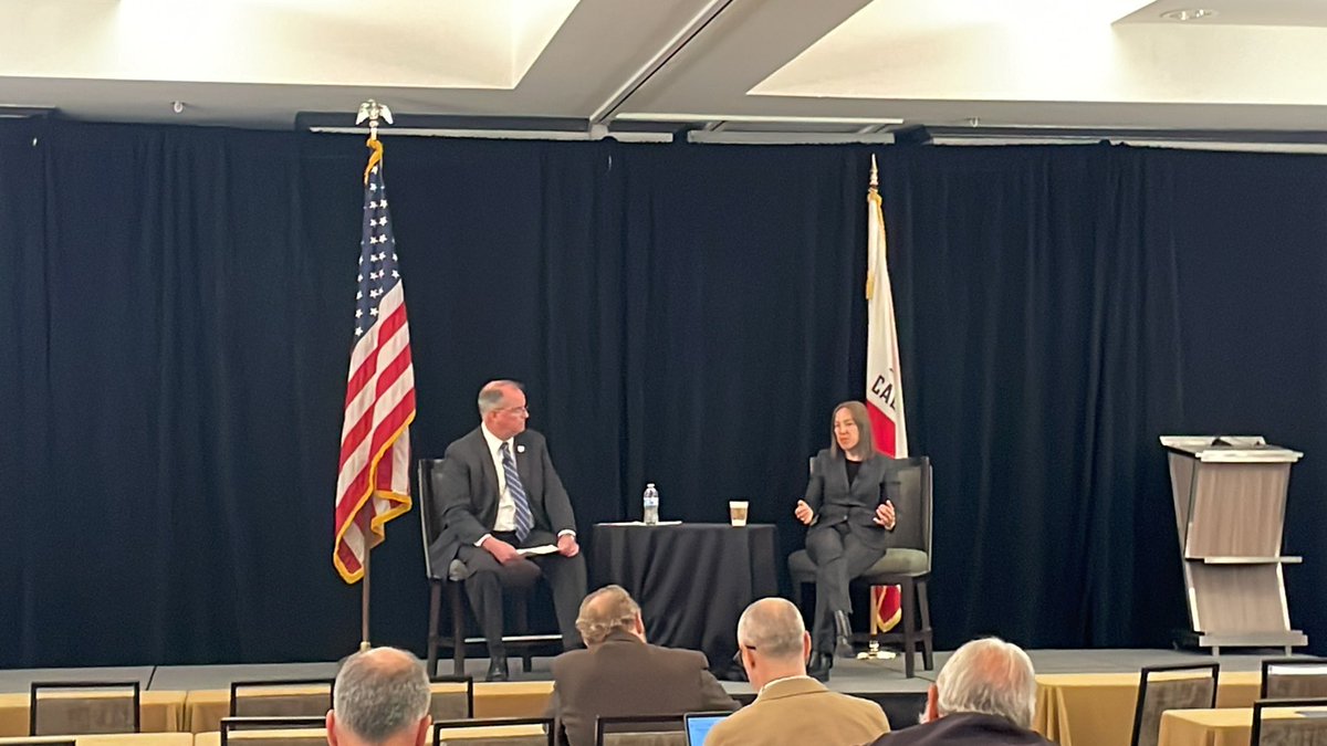 “There’s a connection that people who work the land have with the land.” -<a href="/EleniForCA/">Eleni Kounalakis</a> <a href="/CALtGovernor/">Lieutenant Governor Eleni Kounalakis</a>. Someone with an amazing background emphasizes the care that farmers take in feeding the world.