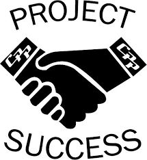 المصطلح السادس معايير نجاح المشروع Project success criteria
هي تلك المعايير التي يضعها ويشترطها المعنيون stakeholders لاعتبار المشروع ناجحاً عند الانتهاء، فقد لا يكفي الانتهاء من العمل المحدد ضمن الوقت والتكلفة المحددة ومعايير الجودة المحددة لاعتبار المشروع ناجحاً، فهناك المنافع