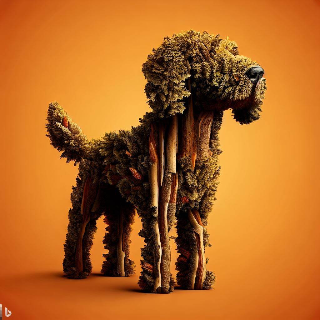 dog made out of trees by Bing Image Creator #AI #bingimagecreator #aiartcommunity