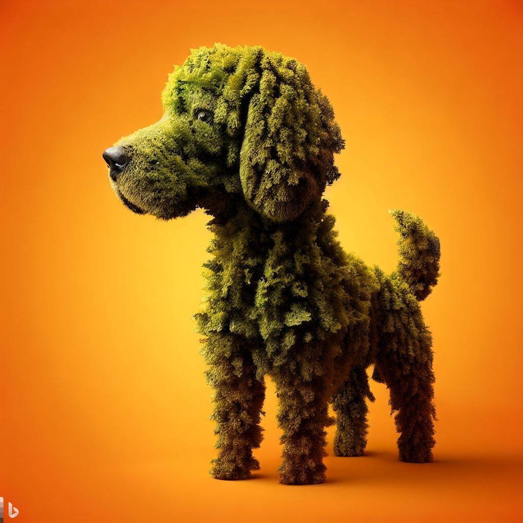 dog made out of trees by Bing Image Creator #AI #bingimagecreator #aiartcommunity