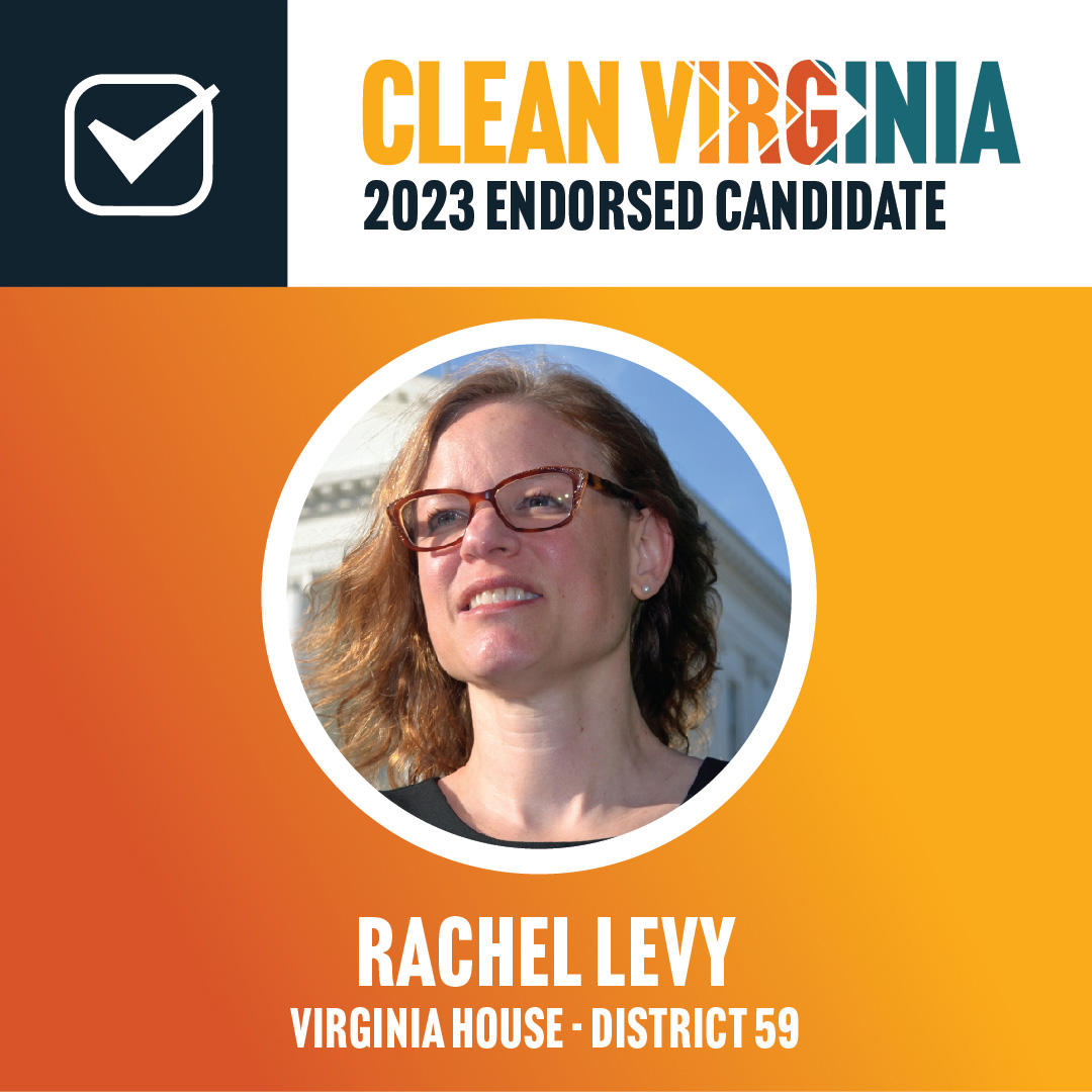 RachelAnneLevy's tweet photo. So excited to announce my endorsement by @clean_virginia &amp; so grateful for their support. 

@clean_virginia works to advance clean government and clean energy by fighting utility monopoly corruption in Virginia politics. And so do I!

#CleanVirginia #CleanEnergy #CleanGovernment https://t.co/M6uMyqBlWD