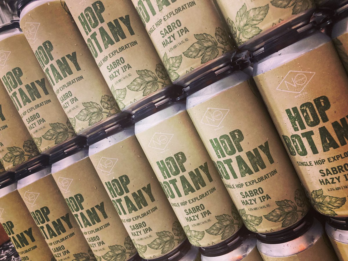 Hop Botany Sabro Single Hop Hazy IPA exploration <a href="/WVHops/">WillametteValleyHops</a> Let the Plants Shine #plants #hops #vines #IPA #HazyIPA #sabro #pints #spring #CraftBeer #iabeer #Cheers #NoCoast