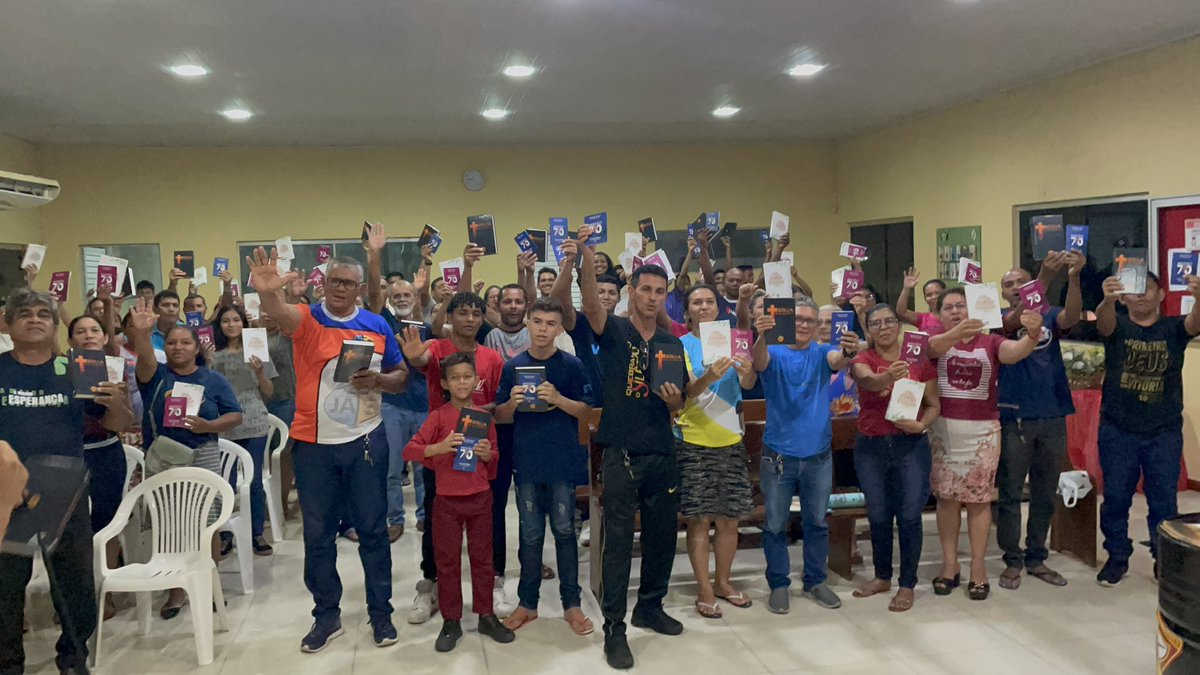 Cristina1988fe's tweet photo. Treinamento das duplas missionárias do  distrito de Manacapuru Central ! 

#missao70 
#ACeAm 
@nelsonsuci 
@HelyPacheco https://t.co/0bEVCVXawQ