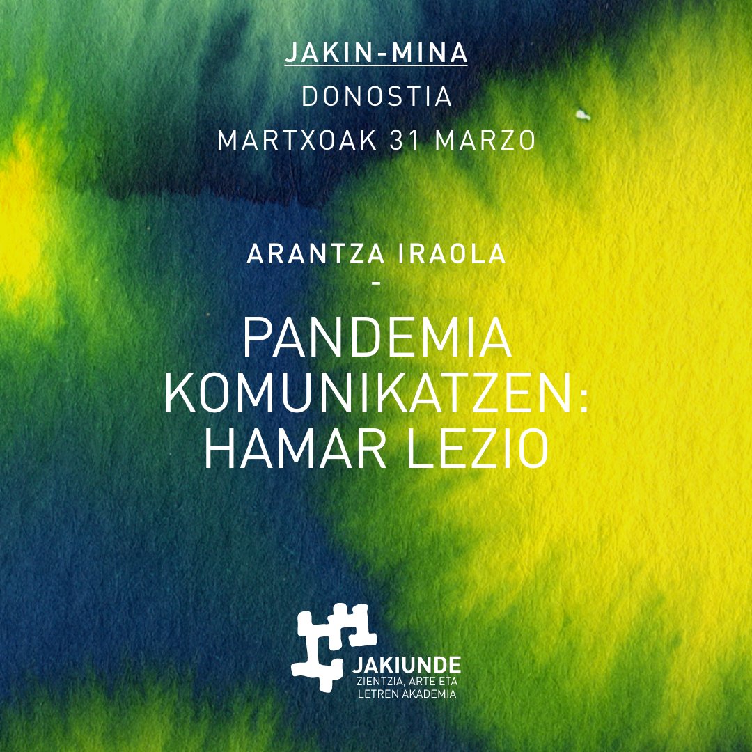 jakiunde's tweet photo. Kazetaritza lanaren berri izango dute ostiralean  @santelmomuseoa n elkartuko diren DBH 4. mailako #jakinmina egitasmoko ikasleek. @berria egunkariko @ArantxaIraolaAl kazetariak itxiko ditu Donostiako  saioak, kazetariek gertakarien aurrean hartzen dituzten erabakiak azalduz 🤓 https://t.co/fKojlSWrUs