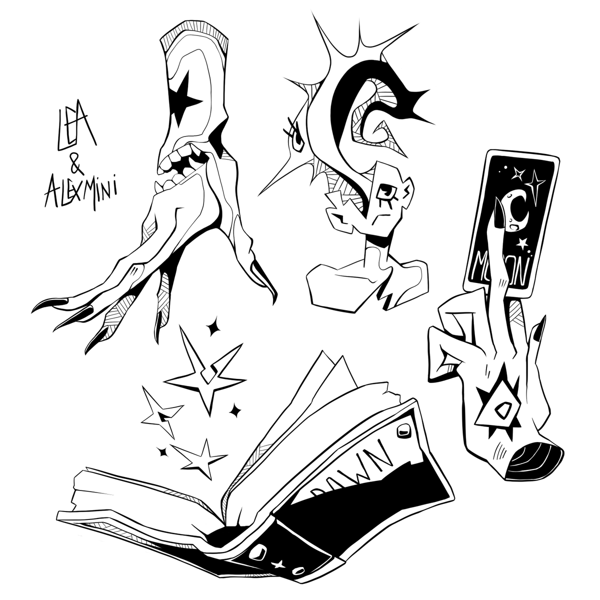 Lea_Chervet_art's tweet photo. Hi #VisibleWomen ! I'm Lea, 28 y.o. animator at @ForticheProd, traditional and digital artist, and tattoo designer in collaboration with Alexmini https://t.co/mgu0EQ6hvZ
