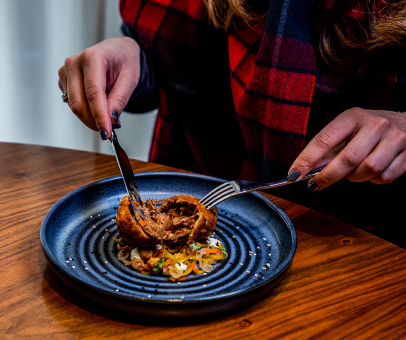 12HayHill's tweet photo. Late lunch? Gather the team and join us for a working lunch at HAY HILL. Our choice - a confit duck croquette with pickled root vegetables and wasabi yoghurt.
#12HayHill #HayHill #Mayfair #BusinessClub #BusinessClubLondon #Clubworking #OfficeBerkeleySquare #Business #Workspace https://t.co/fUJsVBHy3W