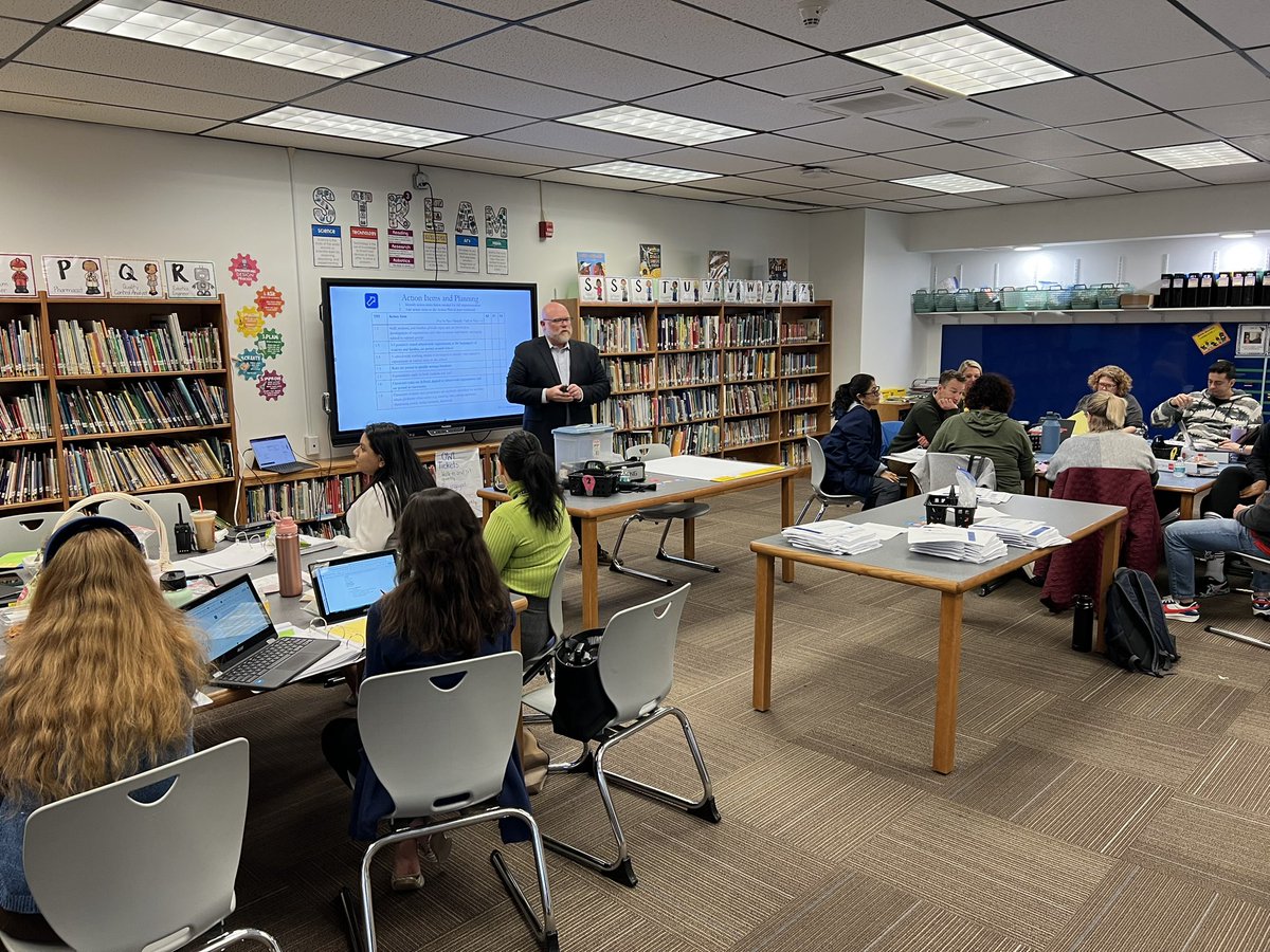 MsHernandezPCSD's tweet image. This week the Oakside and PHS PBIS teams are working on rebuilding our PBIS systems with @RappleyeaDr  We can’t wait to roll out this work! #PeekskillStrong #WeAreThePromise
