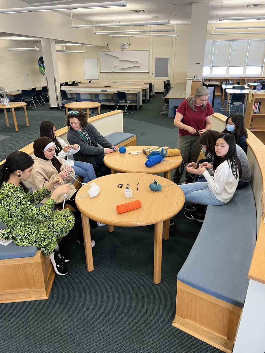 South County Middle School Library tweet media