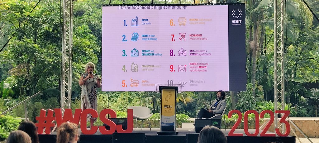 cherrymontaguth's tweet image. &quot;Estas son las recomendaciones de los científicos para la países en donde viven ess científicos, y por eso la gente está enojada con la ciencia. Son recomendaciones de personas privilegiadas&quot;. @Brigittelgb en #WCSJ2023