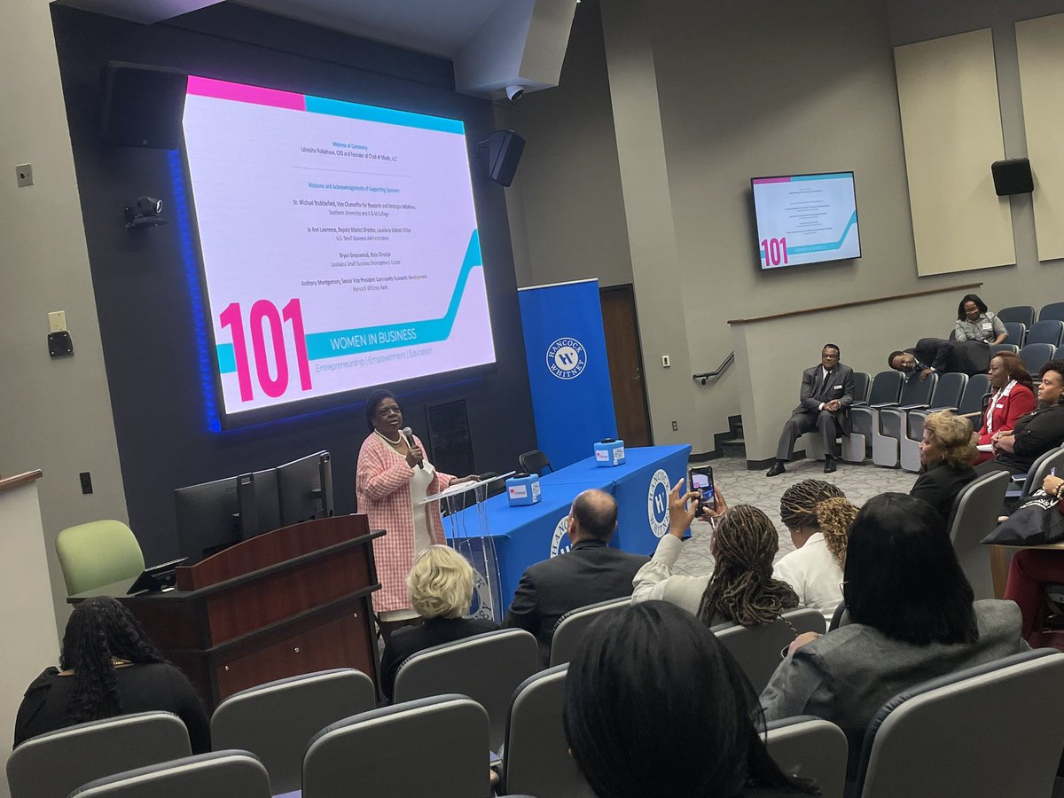 LSBDCSUBR's tweet photo. Day one of our 3rd Annual 101 Women in Business Conference is off to the races !! 

It is not too late to join the incredible women who showed up to further their growth and education! 

#Womeninbusiness #SBDC https://t.co/d8E8DAQfKO