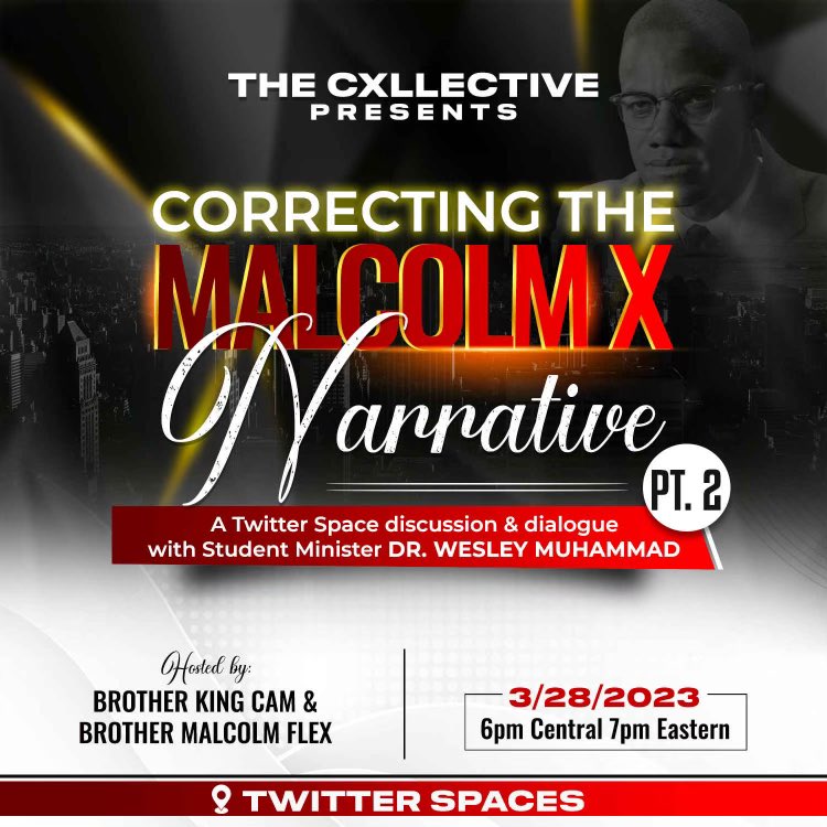 Dr. Wesley Muhammad tweet media