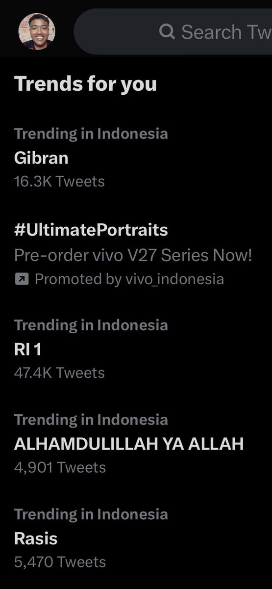 Gibran Rakabuming tweet media