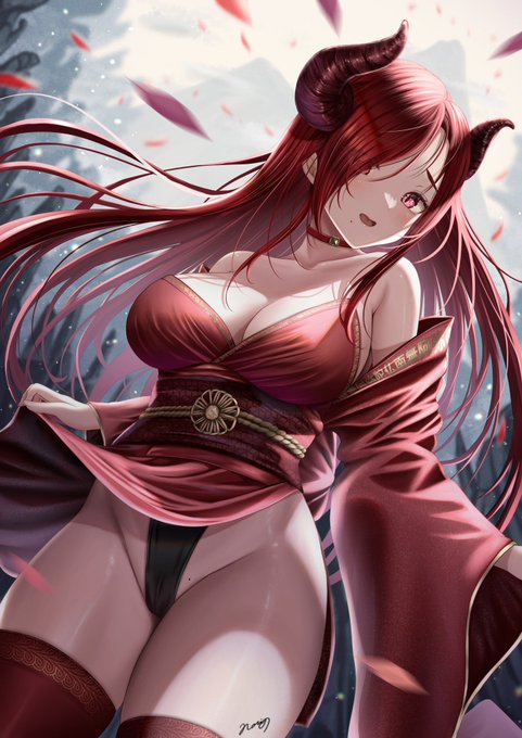 オリジナル角娘(No.3/9)
赤莉【AKARI】です❤️今後登場する時は可愛がってください💕#角娘九姉妹 