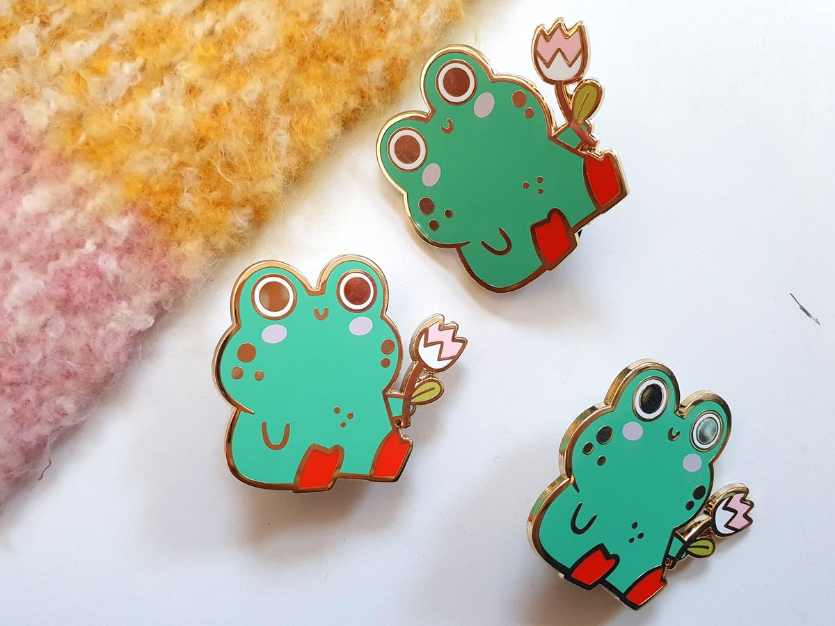 ruthdoodles's tweet photo. Chub frog coming soon! (shop reopening 1st April, 5pm GMT --- promise it's not an April Fools!)

#enamelpin #chubbyfrog #art #illustration https://t.co/cQT8LS3C11