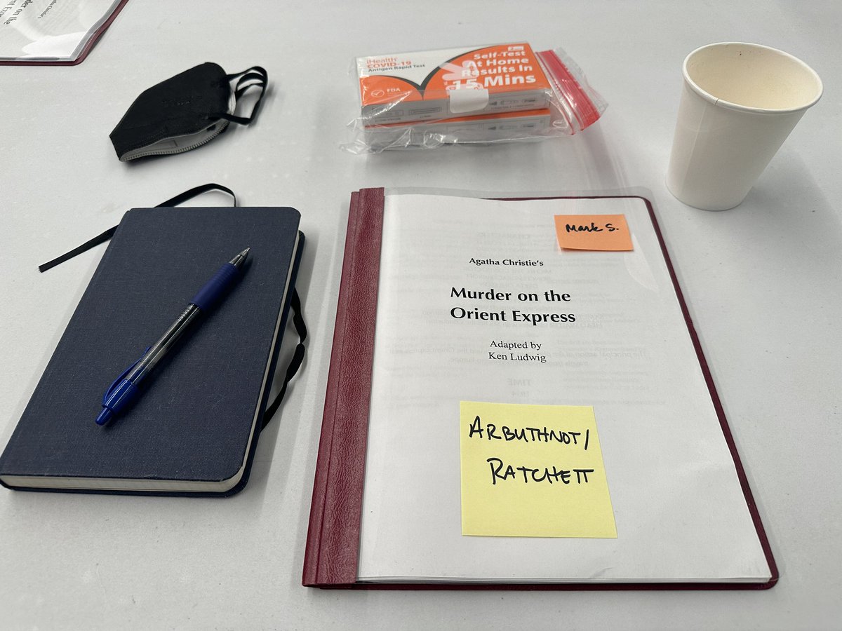 Mark Jude Sullivan (@markjsullivan) on Twitter photo First day of rehearsal for #MurderontheOrientExpress with <a href="/Paper_Mill/">Paper Mill Playhouse</a> Playhouse. Excited to work with these incredible artists and storytellers… First day of rehearsal for #MurderontheOrientExpress with <a href="/Paper_Mill/">Paper Mill Playhouse</a> Playhouse. Excited to work with these incredible artists and storytellers…