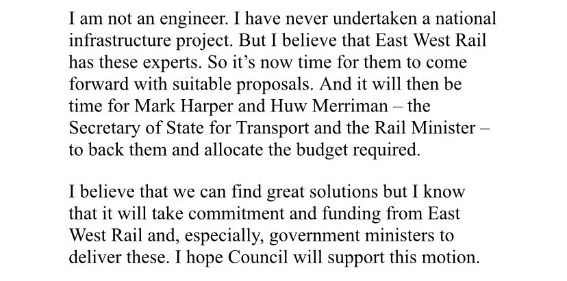 Very grateful to fellow councillors @OxfordshireCC for unanimous support for my motion to #KeepLondonRoadOpen @Cherwellcouncil and OCC back a comprehensive solution to the London Road crossing. Over to @eastwestrail and to @markharper and @HuwMerriman