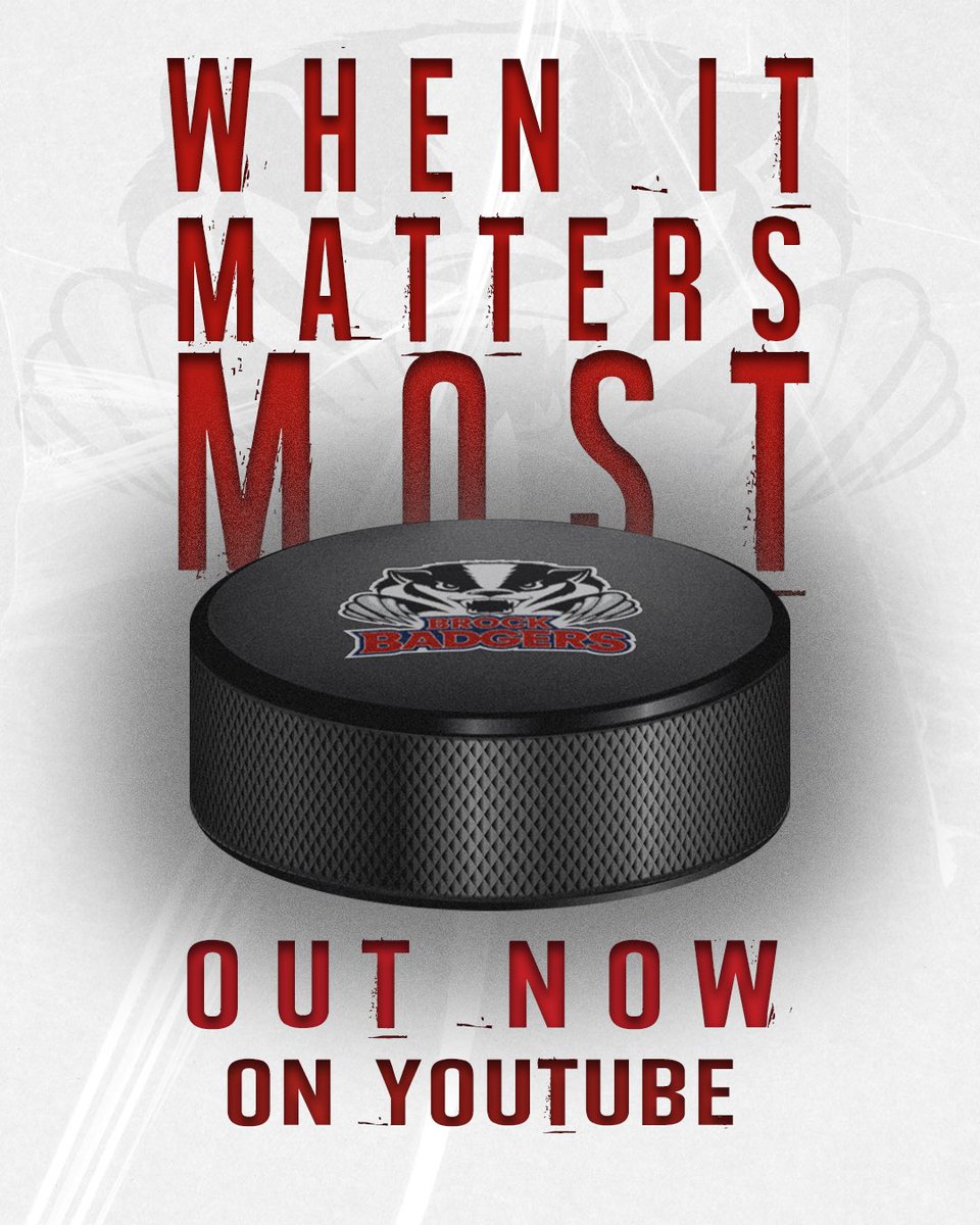 #WhenItMattersMost Episode 6: Until the Puck Drops 🏒

OUT NOW ‼️

WATCH ➡️ youtu.be/jiuNnPRbfCs