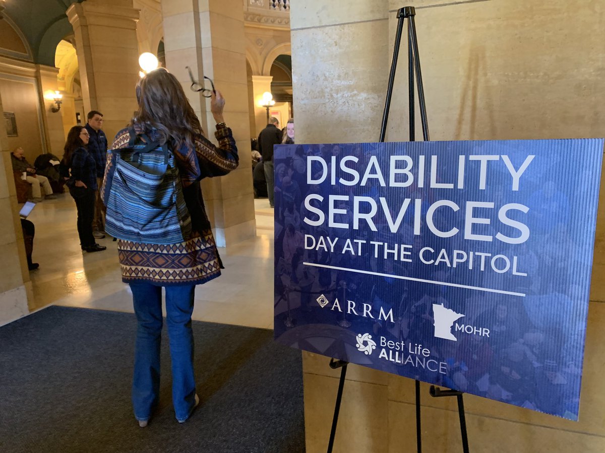 So exciting to see a full house already! #InvestInUs #DisabilityServicesDay