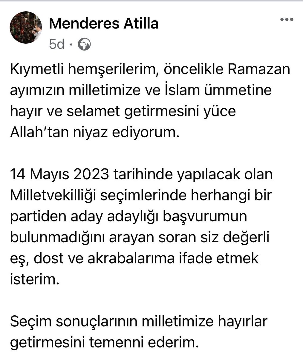 Menderes Atilla (@atillamenderes) on Twitter photo 