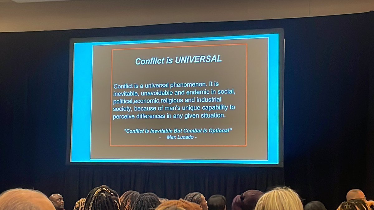 Conflict is inevitable….#NHSA25