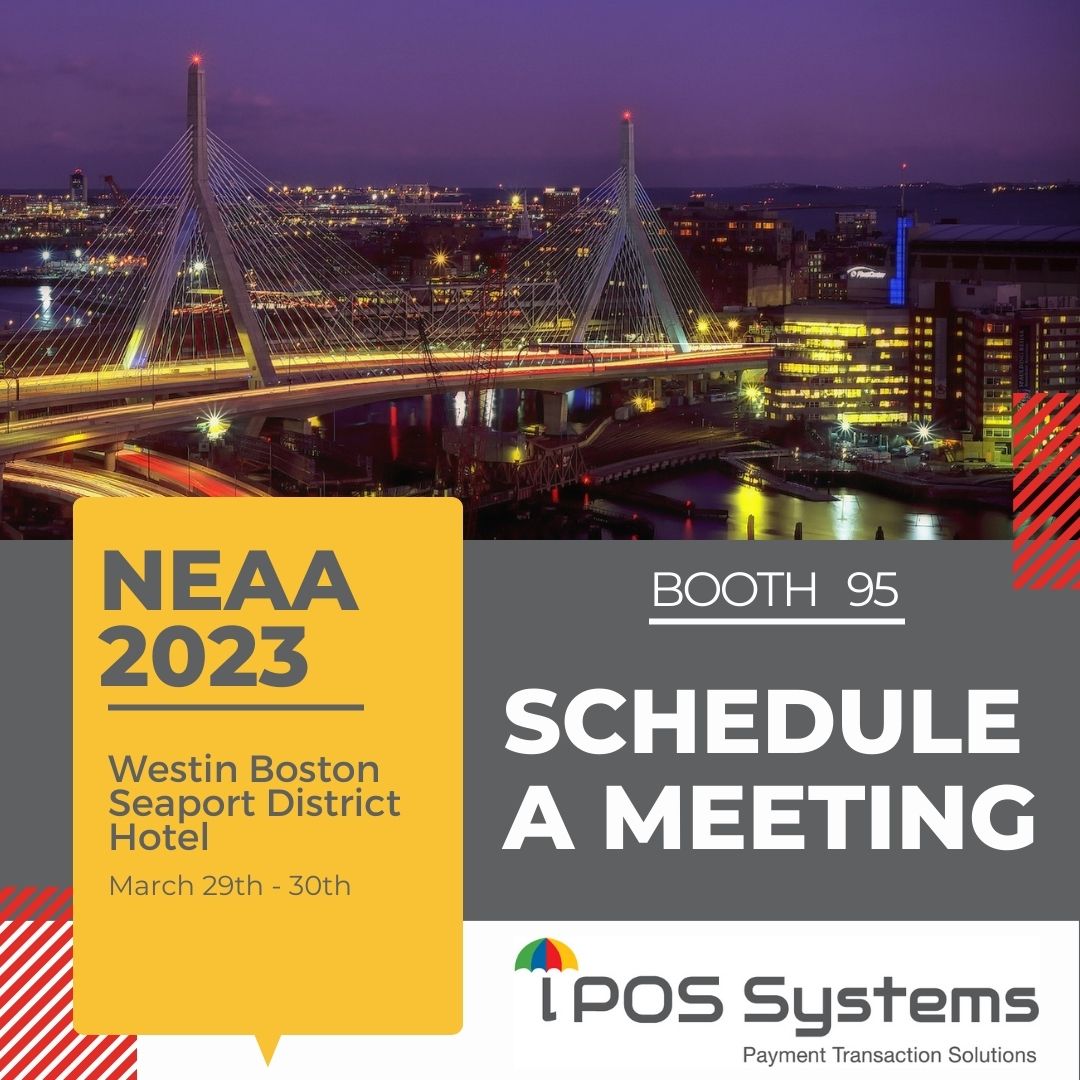 We are all systems go for the #NEAA2023 conference! Come by and say hello if you're at the show this week. We're at booth #95. Stay tuned - we have an interesting video that we'll post in a couple of hours about #iPOSgo!