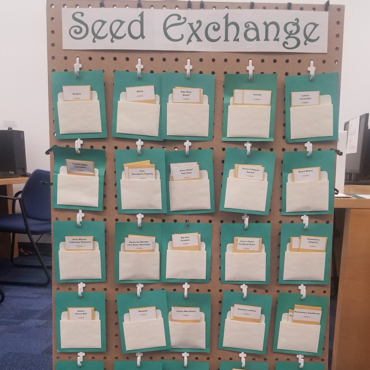 It's that THYME of year again! @ot_libraries is back with some encourage-MINT for your garden with its seed exchange program!

Drop by today and LETTUCE help you find your green thumb this spring!