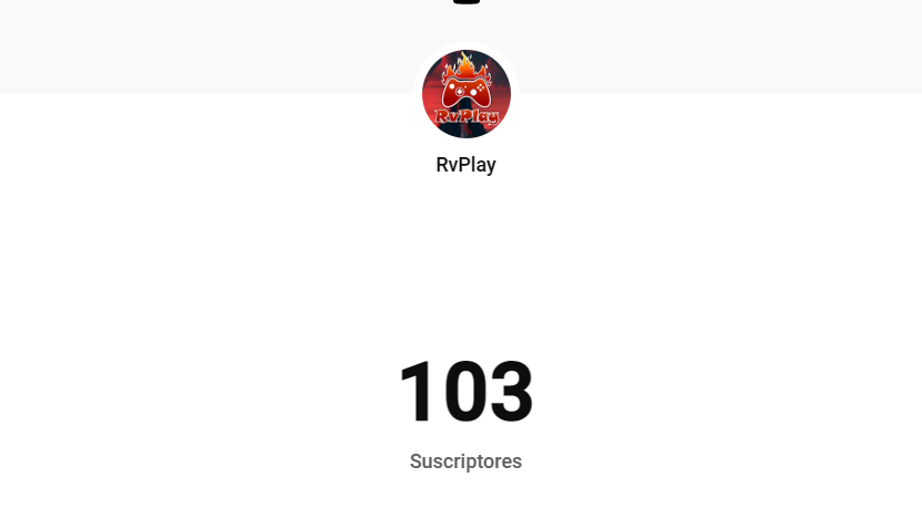 RvPlayYT's tweet photo. Hemos llegado a los 100 seguidores en el canal de Youtube!!! Gracias a todos!!! https://t.co/2jTCnS7Dtc