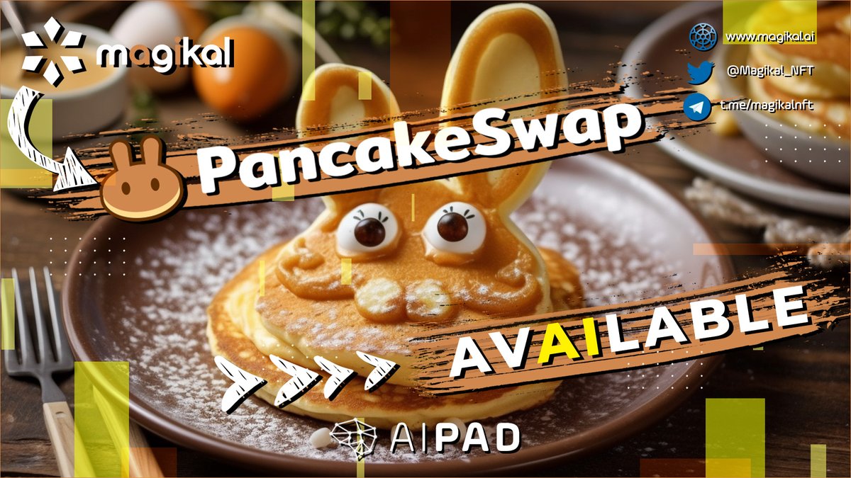 Warrior7_1's tweet photo. 🚀🔥 $MGKL @Magikal_NFT   #Magikal trading is now live on:

🥞Pancakeswap:
https://t.co/eRhOQZPdaI…

🔥Dextools: 
https://t.co/wAMsbzd3IG…

▪️Website: https://t.co/vcM33SEUA3
▪️Tg: https://t.co/NS7YxG21ZE https://t.co/uRMy8WSPI9