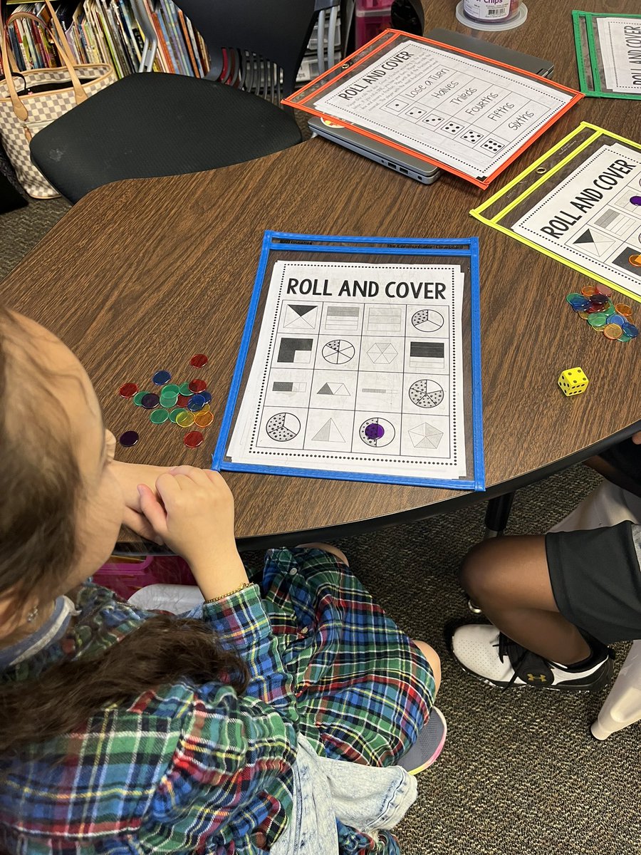 benavideztech1's tweet image. Guided Math Madness—Fraction Roll and Cover for the win! @HumbleISD_LSE @HumbleElemMath #MarchMathMadness