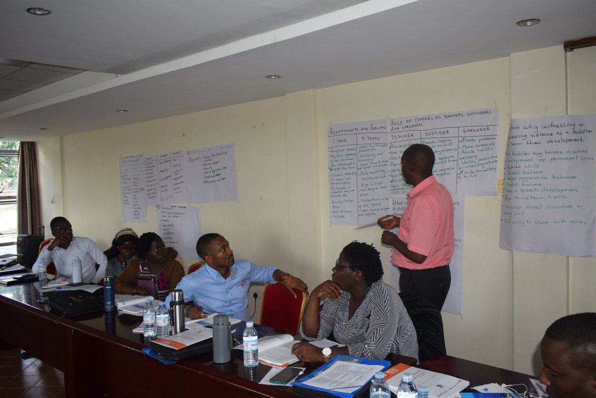 iidcug's tweet photo. As part of preparations for the @LEGOfoundation funded project of REAL Fathers-ECD intervention, partner staff are undertaking a 6-day TOT training to build implementation capacity. 
Participants include @Somerouganda09 @BantwanaOVC @FAWEUganda &amp; @Allnationschilddevelopmentcentre https://t.co/YV38Vd523v