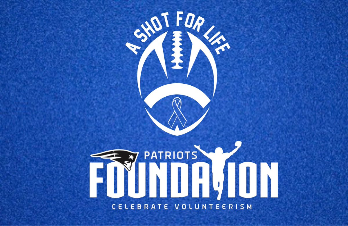 ASFL_Shoot4Cure's tweet image. We are extremely grateful to the New England Patriots Foundation for their involvement in the A Shot For Life Bowl! The highest fundraiser will be a VIP at training camp this spring #ASFL