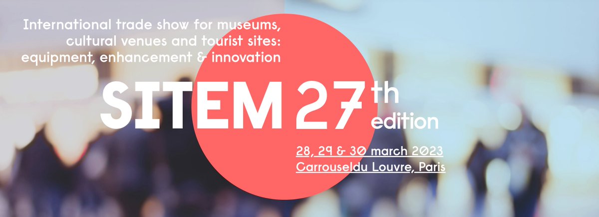 We are thrilled to participate to <a href="/salonsitem/">SITEM</a> from today until March 30th. Tomorrow, we will host a round-table discussion  about "Reaching the Next Generation: Strategies of Engagement for Children and Young People across the Arts". 

🕒 Come and join us from 3.30 pm!