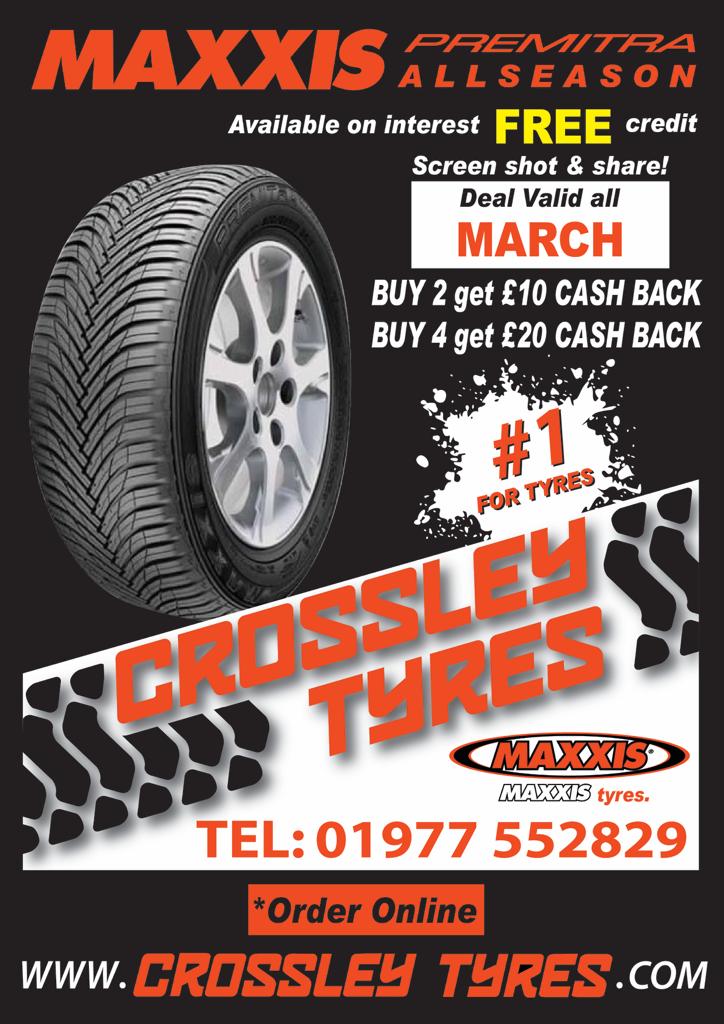 crossleytyres's tweet photo. https://t.co/9CbGeK58WH