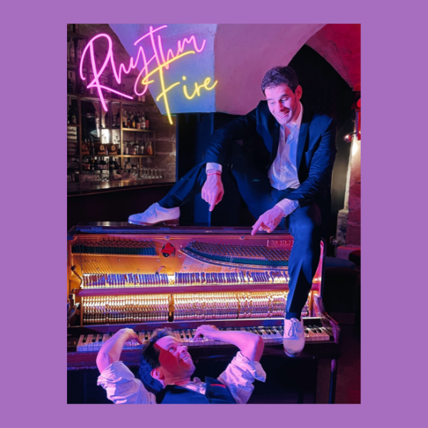 SunsetSunside's tweet photo. Avec humour, élégance  le duo @aurelienlehmann et @pierreyvesplat dynamite les grands tubes du classique, du jazz et de la pop au piano et aux claquettes.🔥

📅04.04.23 19h30 | Sunside
https://t.co/rskatNnAPy https://t.co/4pfPRE6dfR