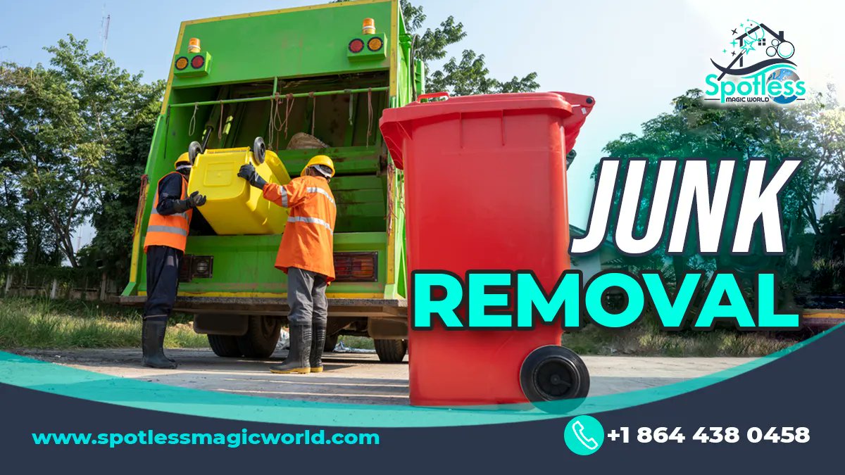 spotless_magic's tweet photo. Why choose Spotless Magic World for your trash removal needs? Because we're not just a cleaning company - we're your partner in creating a clean, healthy, and sustainable workspace.
#cleaningdonebetter #spotlessmagicworld #trashremoval #greenvillesc #yeahthatgreenville https://t.co/Wkyc3UAQQC