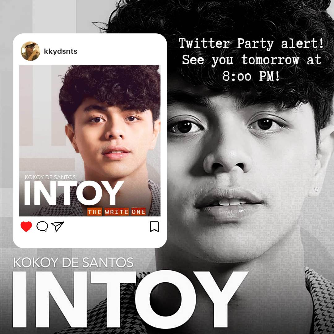 Sama-sama nating abangan lahat yan, bukas! At dahil excited tayo, 8:00 PM palang, magsasama-sama na tayo sa Twitter! 

Lahat ng Kolokoys, dapat present sa TP, okay? See you all at 8:00 PM!