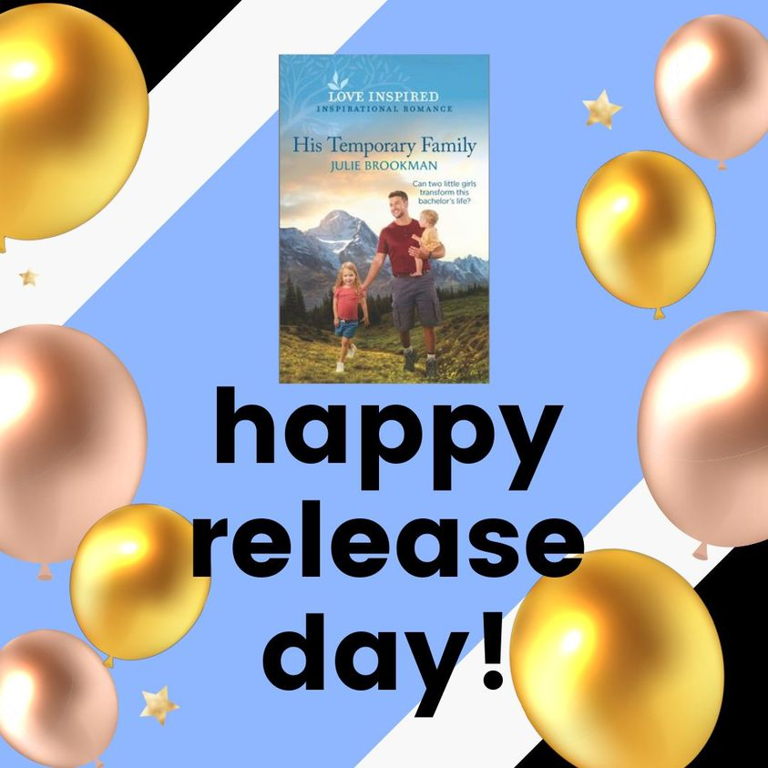 Today is the day! His Temporary Family is officially in readers' hands. Let me know when you get your book!