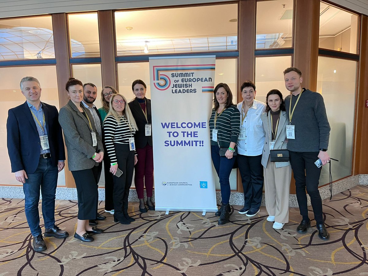 jewish_moldova's tweet photo. We were pleased to participate and meet other European #Jewish leaders and professionals at the 5th Summit of European Jewish Leaders in #Berlin. Thank you @HiasEurope @TheJDC & #ECJC - European Council of Jewish Communities. https://t.co/4mffEcam6D