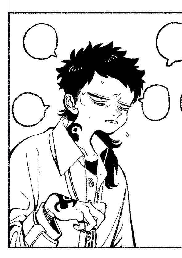 すんごく好きな見た目の女性描けたけどそこはかとない眠感が拭えなくてンンンンンン～～～でもこの女性が年下のバイトくんにアプローチされてるのめちゃくちゃ見たいです～～～～ 