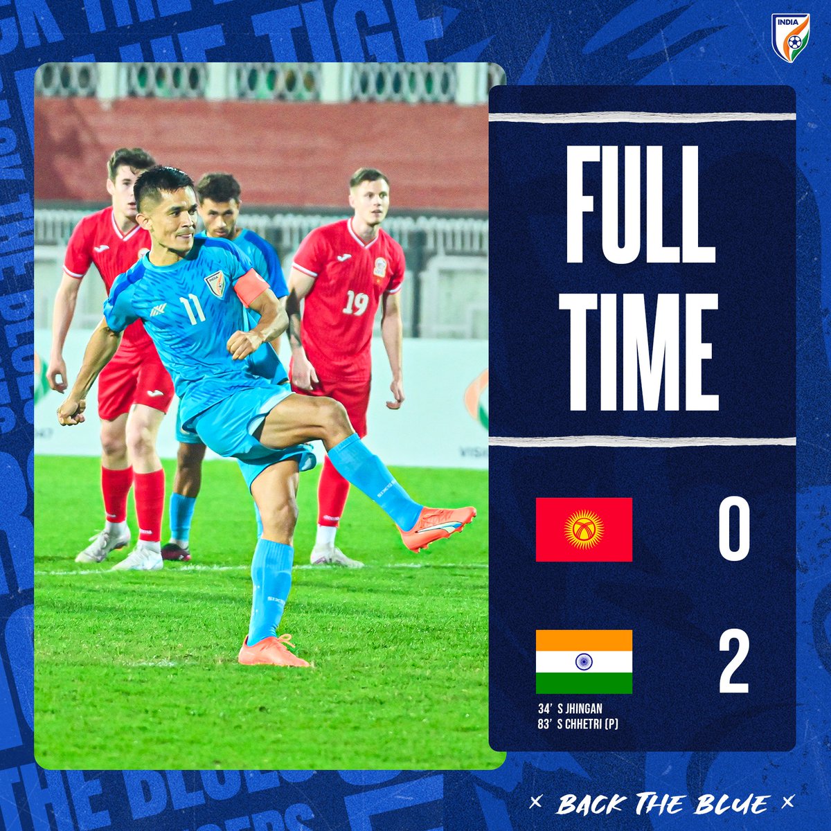 imAkil92's tweet photo. 2️⃣ wins in 2️⃣💪
The #BlueTigers are winners of the #HeroTriNation in Imphal!🏆😍 

#KGZIND #BackTheBlue  #IndianFootball https://t.co/Bks94dCaLd