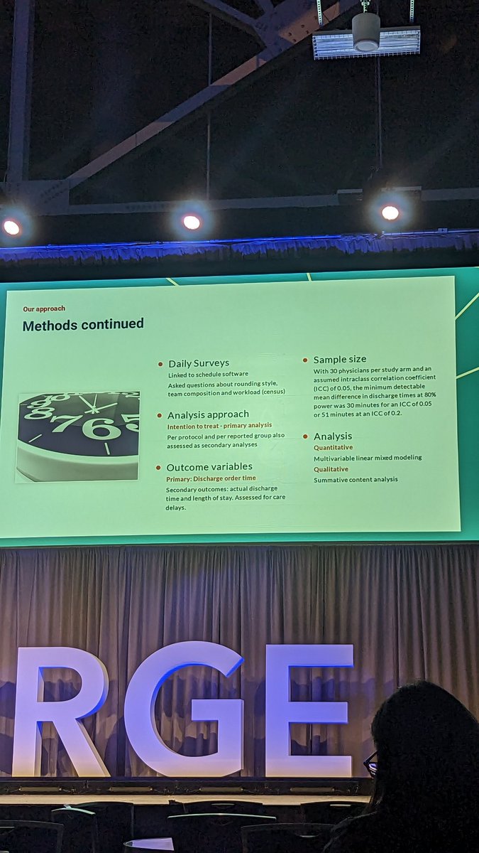 Payalia320's tweet photo. Does discharge before 9am improve hospital throughout and LOS? - the age old question
@marishaburden and @KenistonAngela address this at #SHMConverge23 and In their @JHospMedicine publication! 

And to add, a treat with a poem by ChatGPT (last pic)! https://t.co/ArvSM9axoS