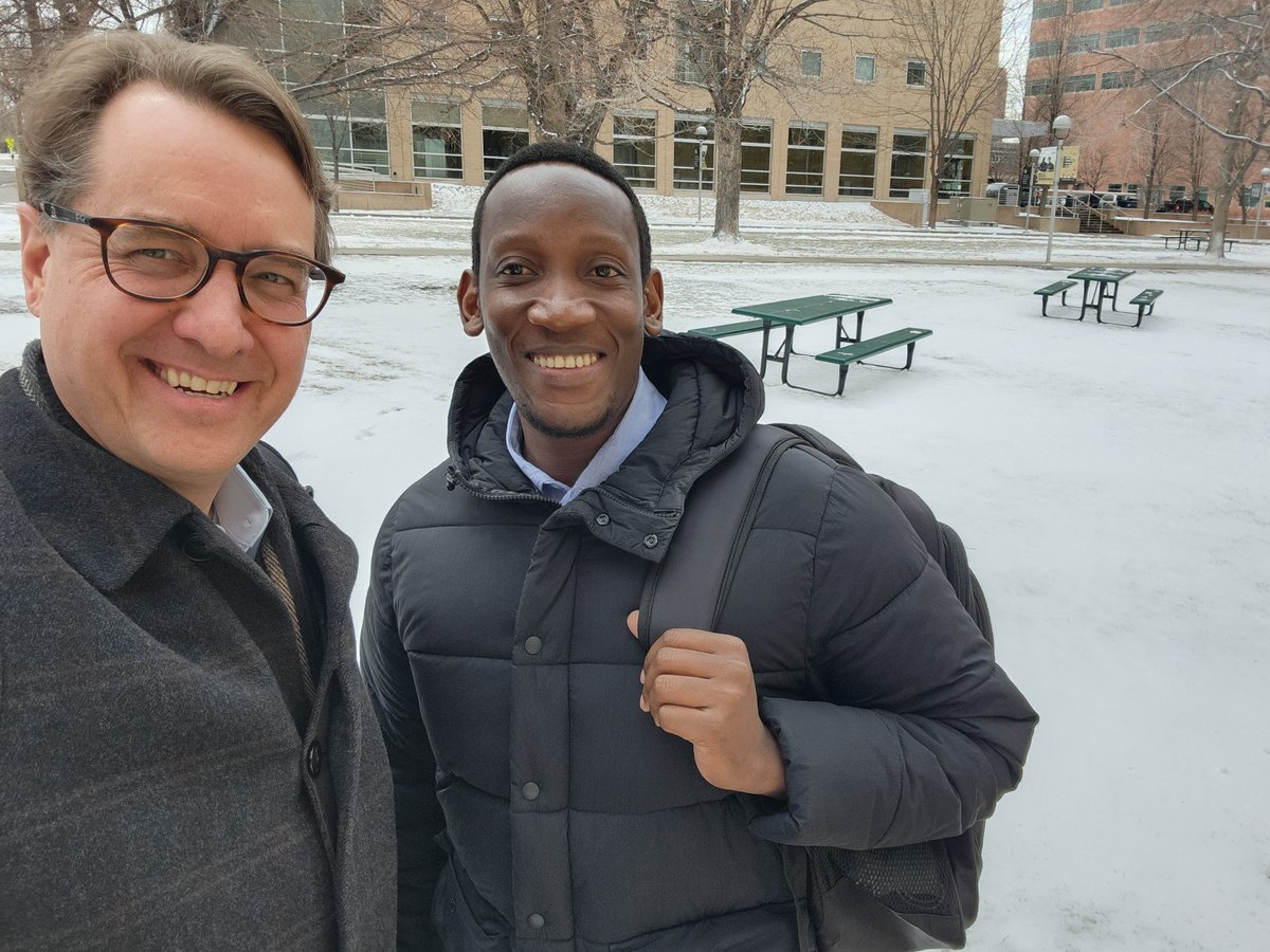 Thomas Flaig (@tomflaigmd) on Twitter photo Tinashe Mazhindu got to experience a little Colorado spring snow during his visit <a href="/CUAnschutz/">CU Anschutz Medical Campus</a> from the <a href="/UniversityOfZim/">University of Zimbabwe</a> this week - great discussions with faculty on his research in pharmacogenomics and disease-focused genetic investigation in oncology. Tinashe Mazhindu got to experience a little Colorado spring snow during his visit <a href="/CUAnschutz/">CU Anschutz Medical Campus</a> from the <a href="/UniversityOfZim/">University of Zimbabwe</a> this week - great discussions with faculty on his research in pharmacogenomics and disease-focused genetic investigation in oncology.