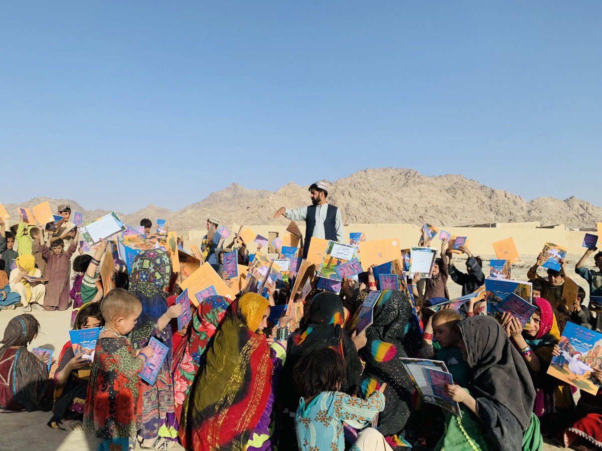 While banning girls from school, the Taliban are also arresting champions of education. <a href="/matiullahwesa/">Matiullah Wesa مطيع الله ويسا</a> founded @penpath1 to provide mobile schools &amp; libraries to Afghan girls and boys. The Taliban must release him and all those imprisoned for educating children. #FreeWessa